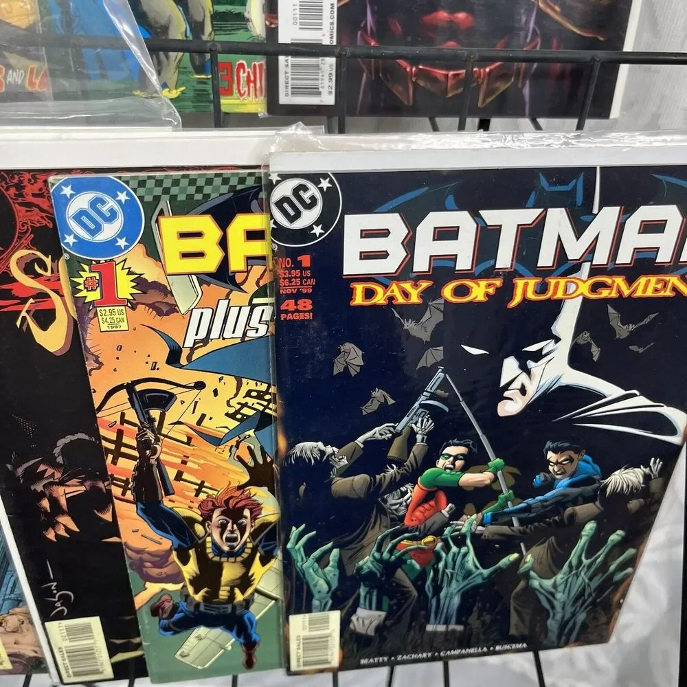 14 Batman One‎ Shot Underworld Day Of Judgement Faces Evil Jokers Asylum Manbat